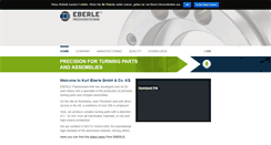 Desktop Screenshot of eberle-technik.de
